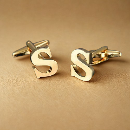 Initial Name Cufflinks For Men