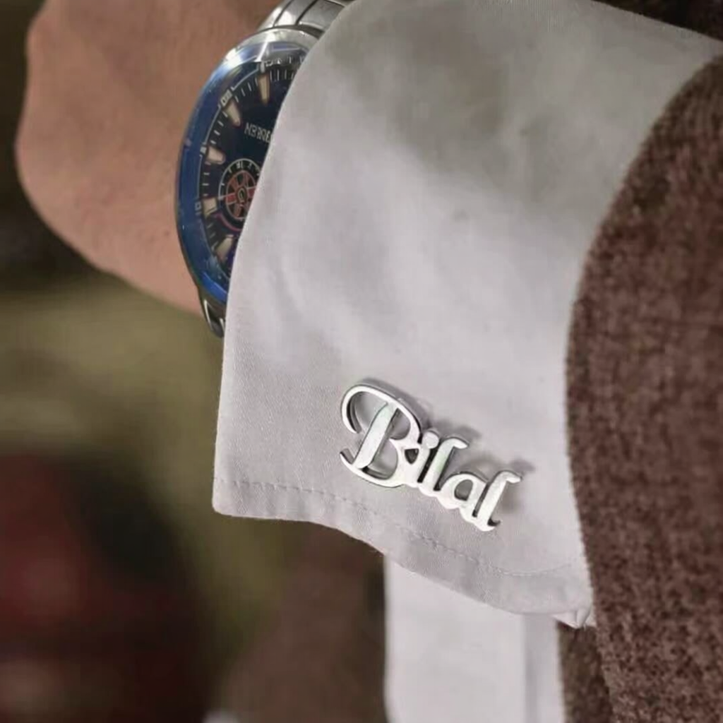 Customize Name Cufflinks