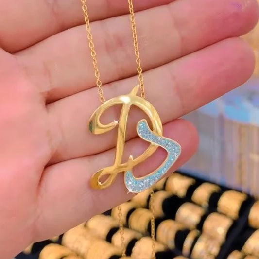 Customize Initial Name Necklace