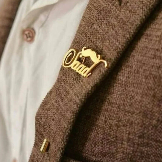NAME COAT PIN